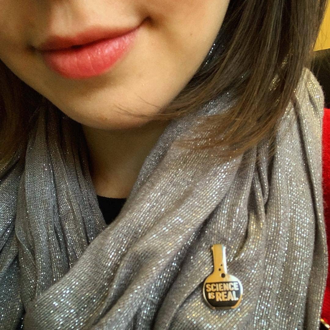 Science is Real Pin