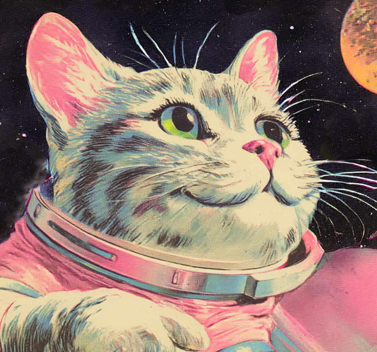 OUT OF THIS WORLD! spacecat birthday
