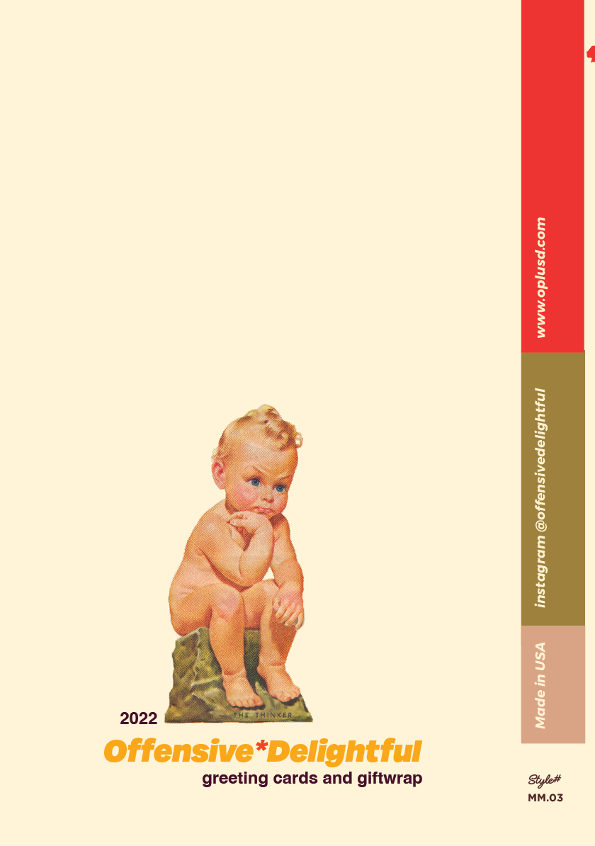 LITTLE THINKER mother's day card