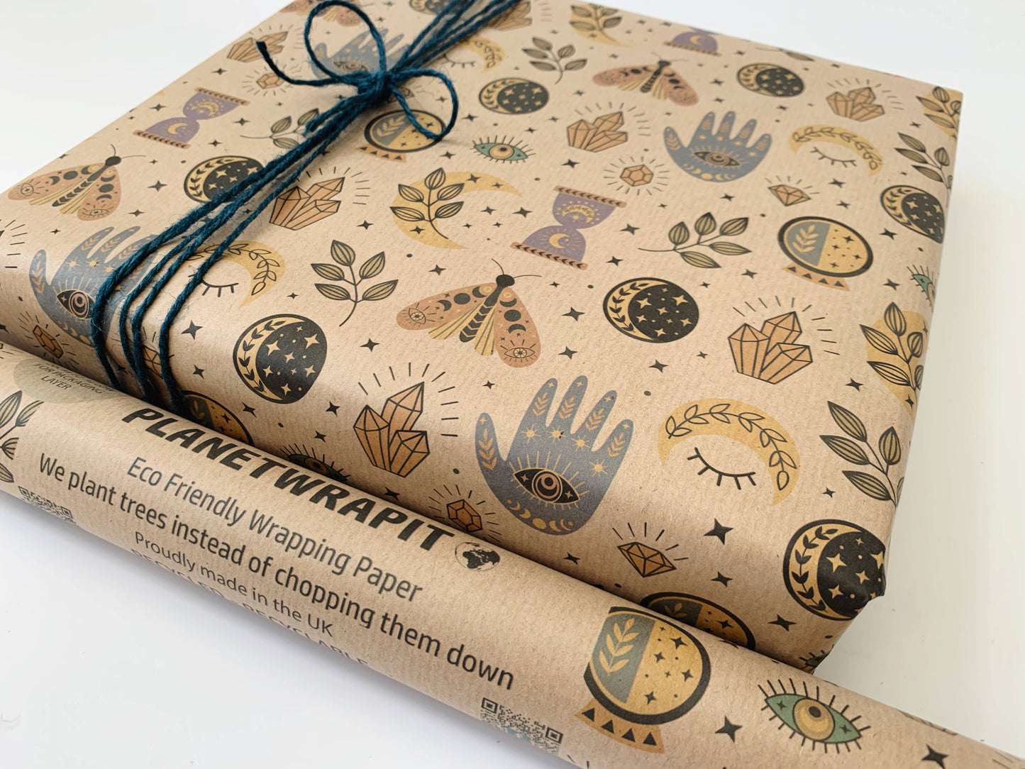 Spellbound Recycled Kraft Wrapping Paper Gift Wrap