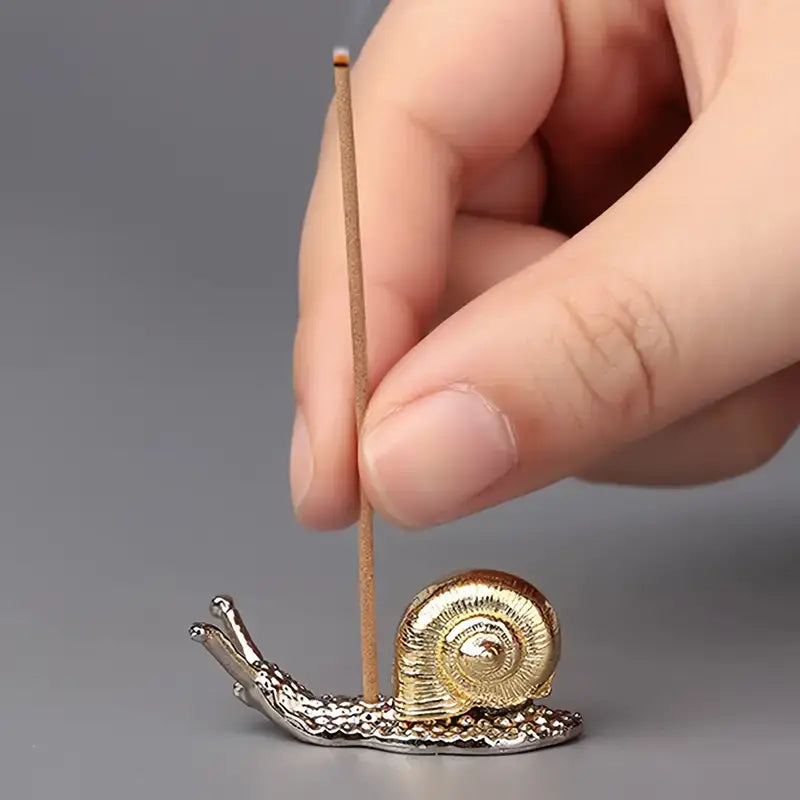 Snail Line Mini Incense Holder: Perfect for Homes Boutiques