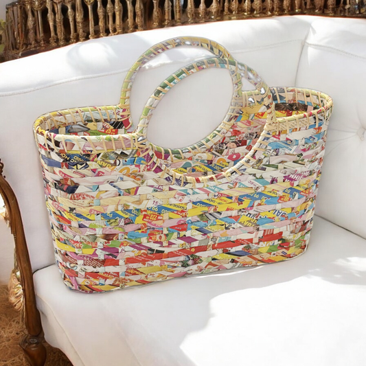 Shopping / Handbag - Recycled Paper