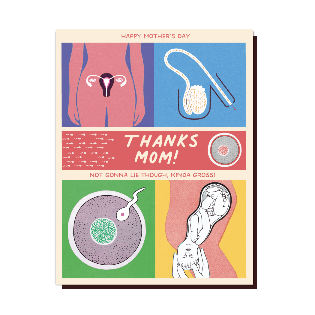 GROSS MOM! mother's day card