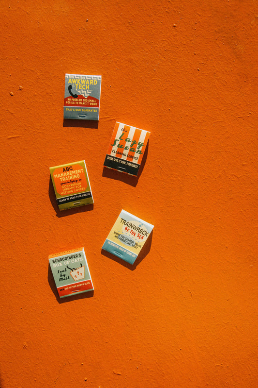 Vintage-Style Matchbook