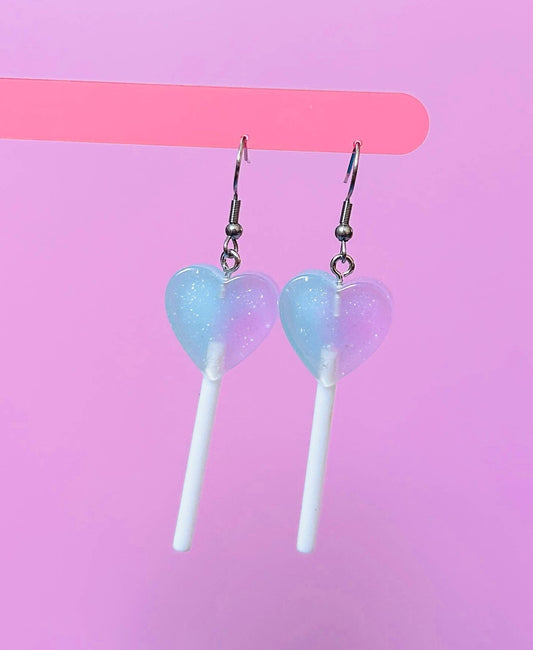 Sparkly Lollipop Earrings Funky Earrings Fun Earrings