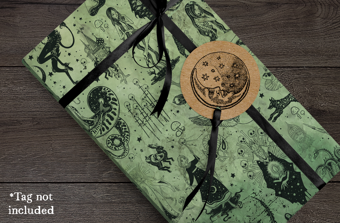 Vintage Wrapping Paper - Flat Pack Gift Wrap Sheets