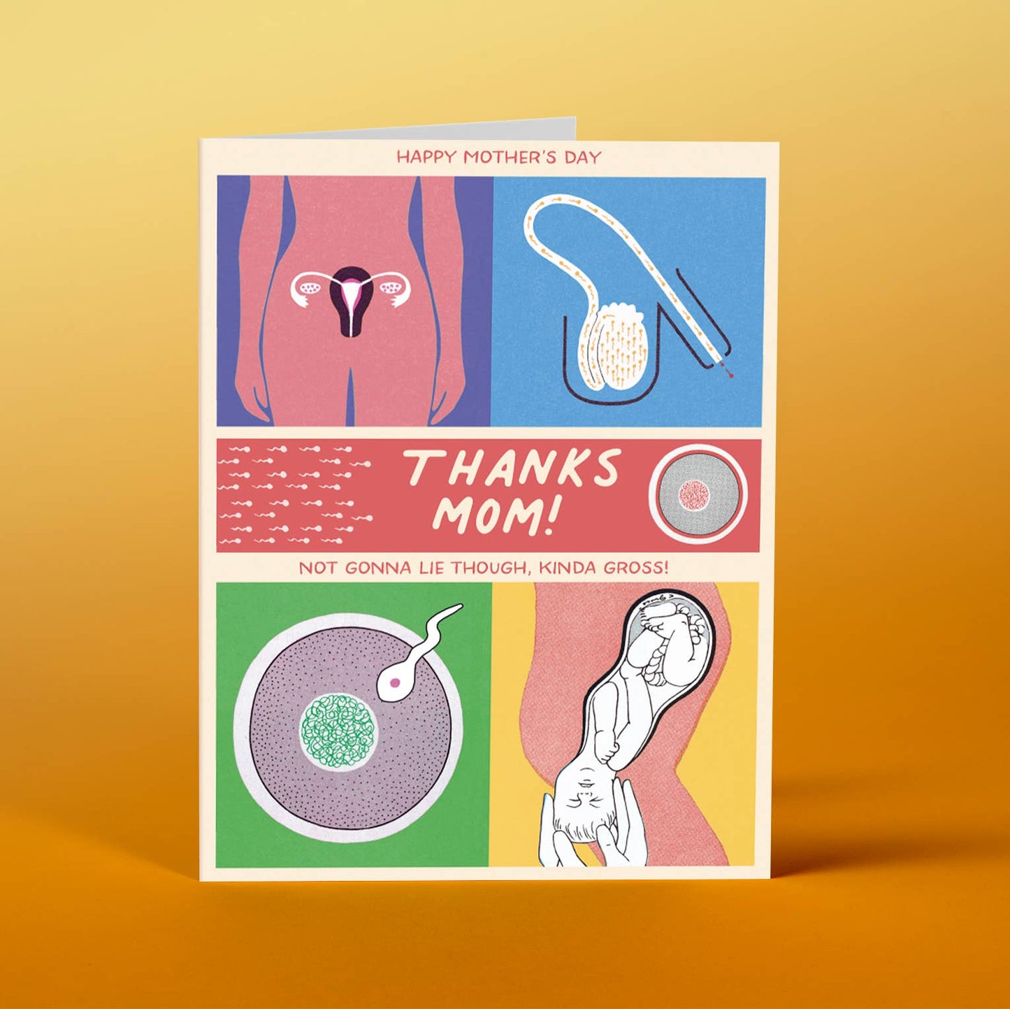 GROSS MOM! mother's day card