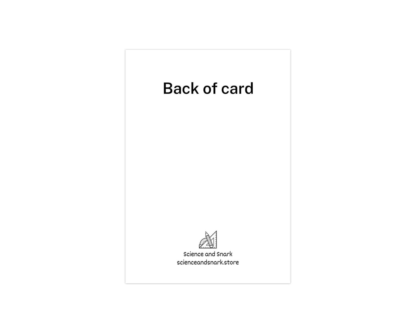 Geometree Christmas Cards, Great for Math Lovers, Geometry