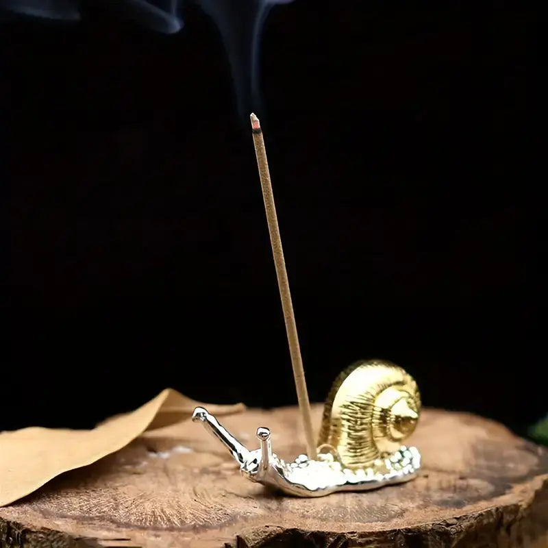 Snail Line Mini Incense Holder: Perfect for Homes Boutiques