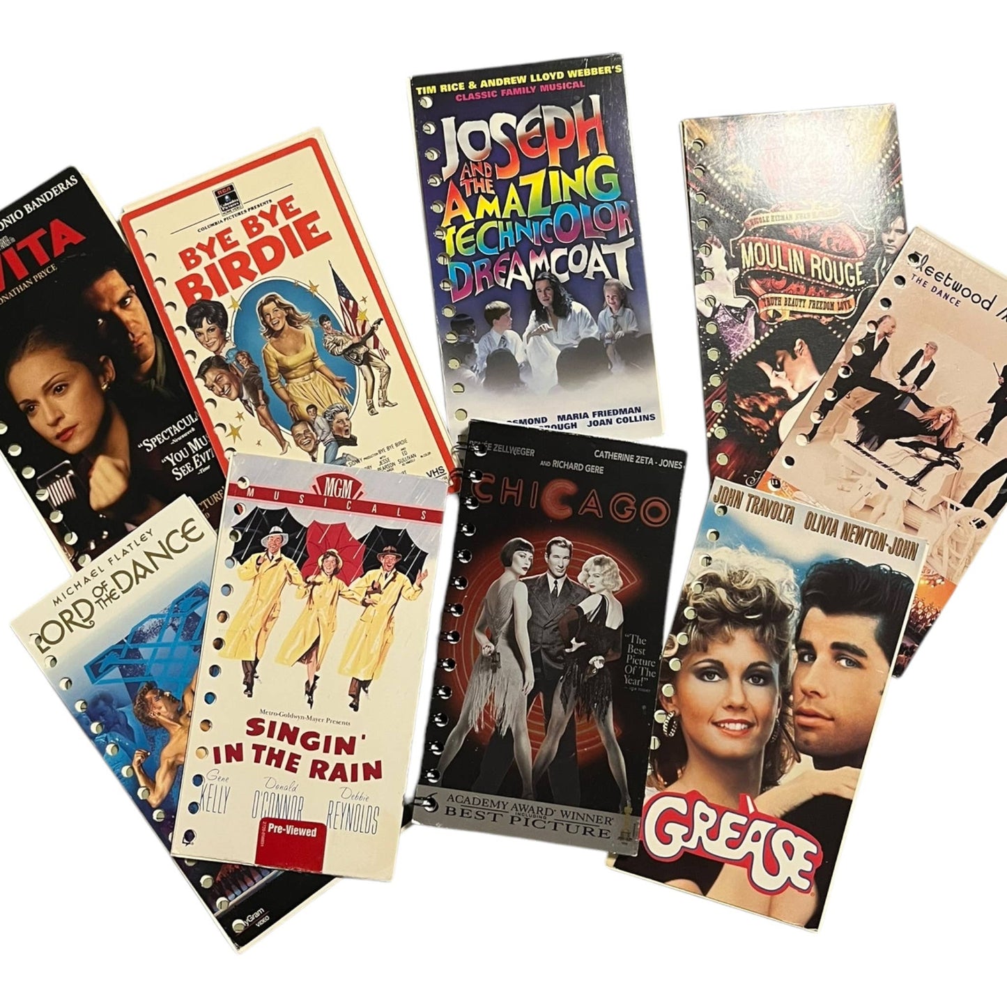 VHS Movie Box Journal - Music-ish