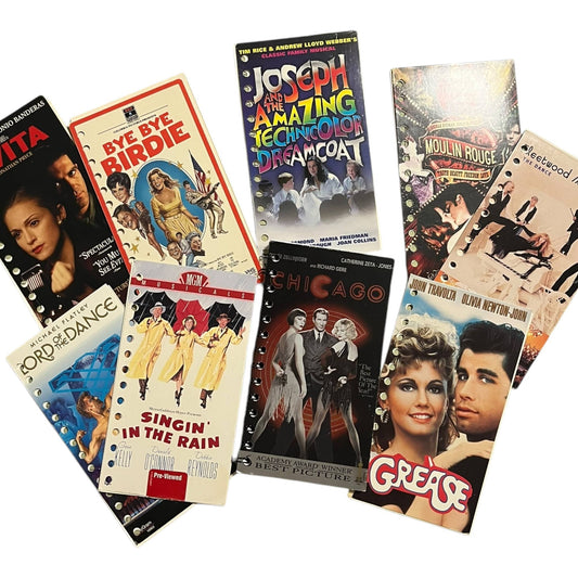 VHS Movie Box Journal - Music-ish