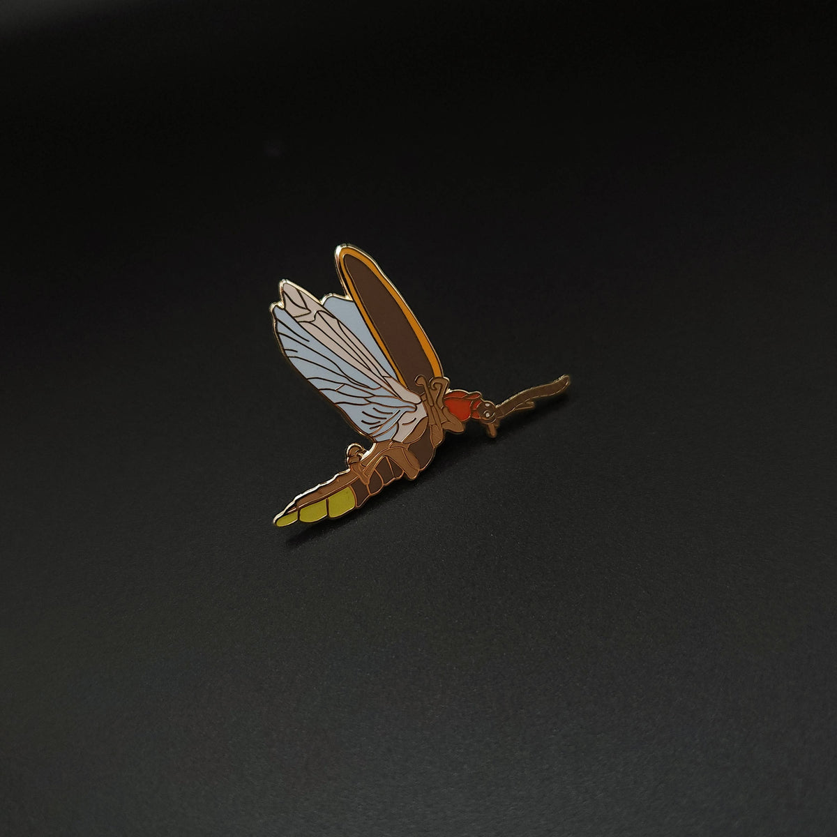 Eastern Firefly Educational Insect Enamel Pin