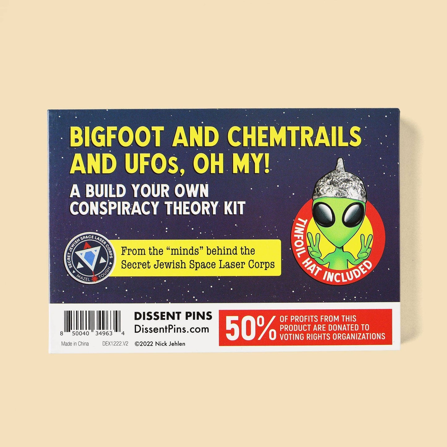 Bigfoot and Chemtrails and UFOs, Oh My! Conspiracy Theory Kit