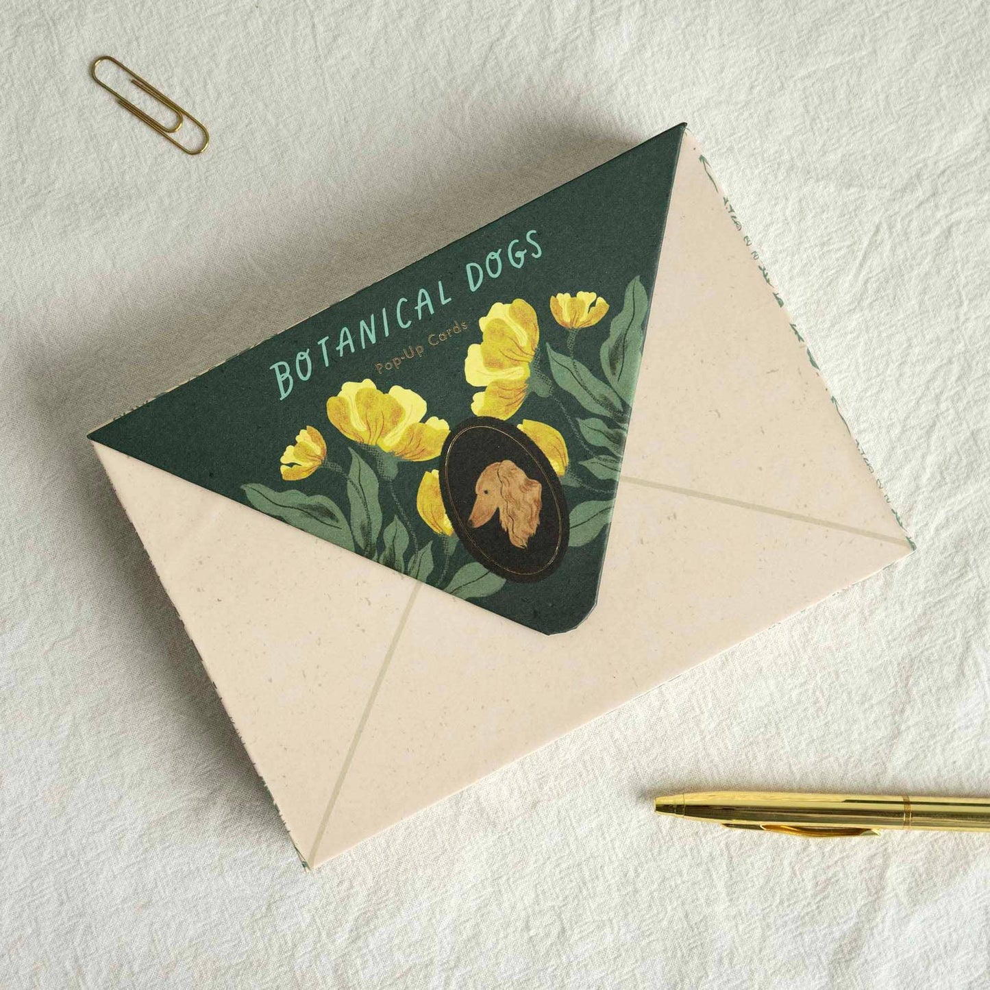 Botanical Dogs Pop-Up Cards