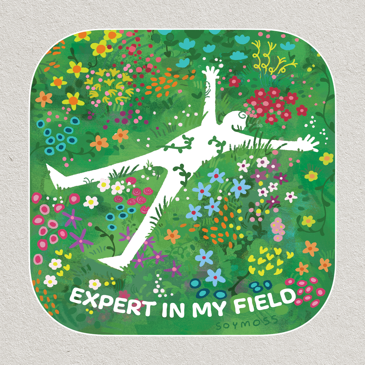 Expert in my Field Stickers