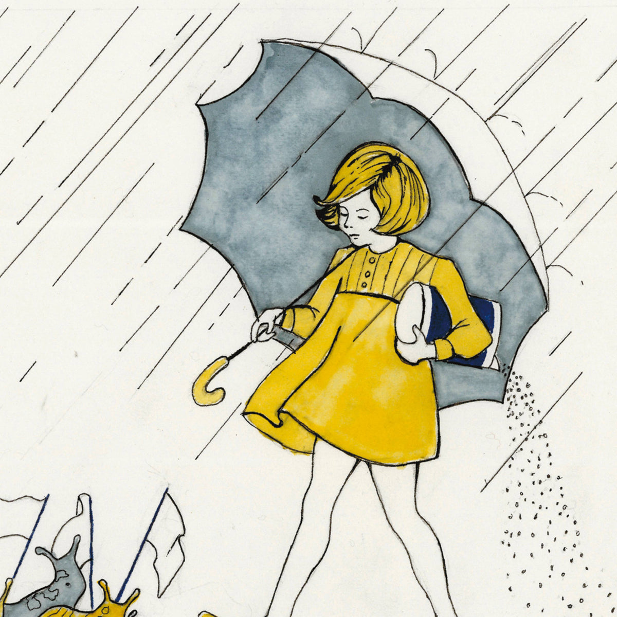 Salt Girl - 5x7 " Archival Print