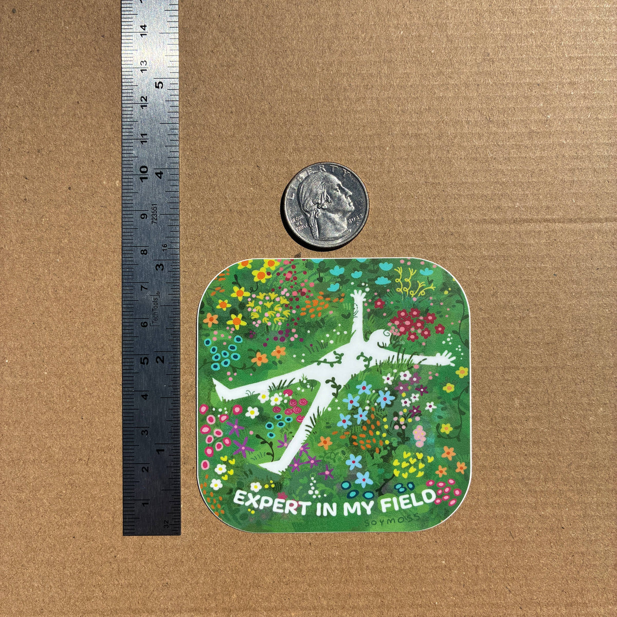 Expert in my Field Stickers