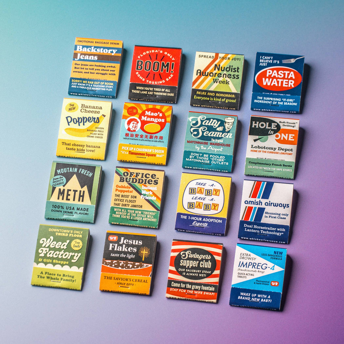 Matchbooks Set D