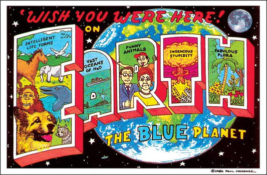 Postcard - Earth: Wish You Were Here. Visual Vacations