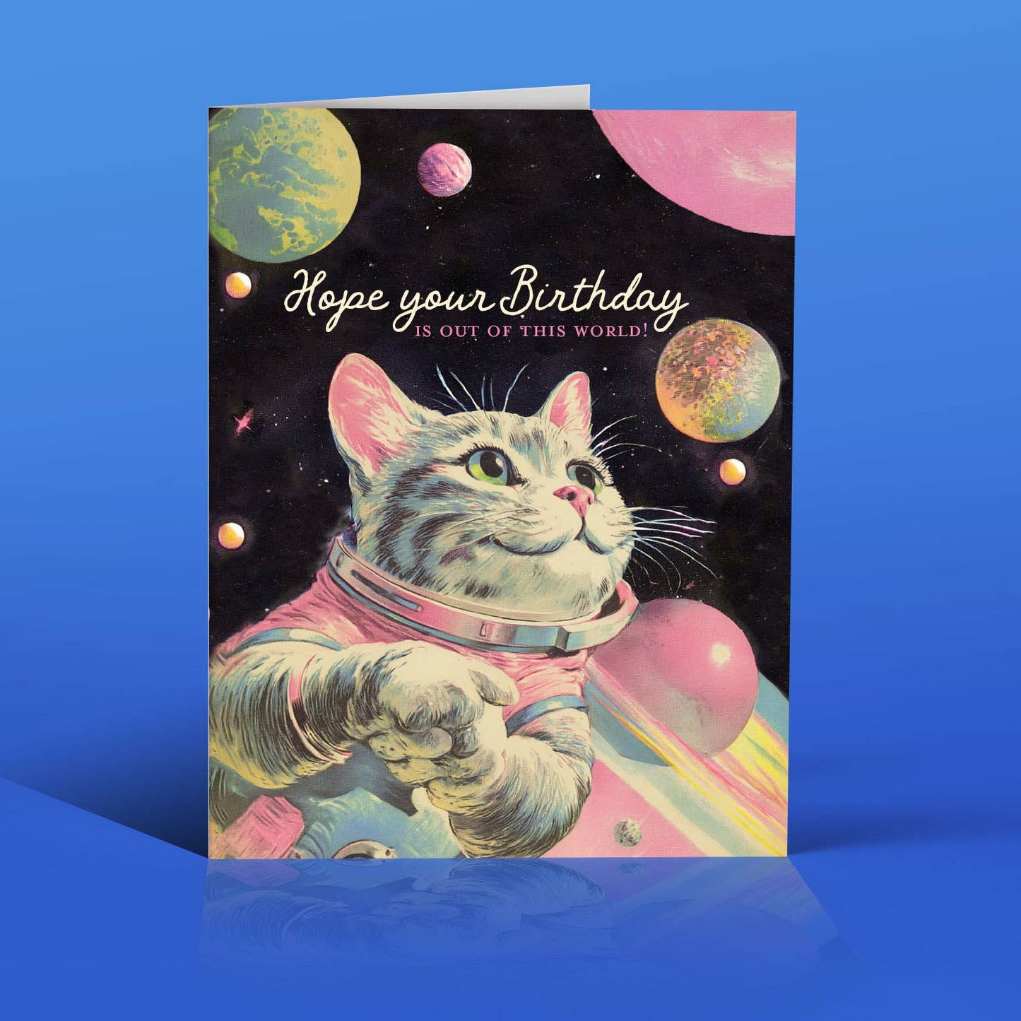 OUT OF THIS WORLD! spacecat birthday