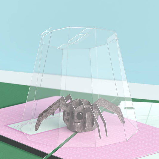 Father's Day Spider Hero 5''x7'' Card, Pop-Up Cards