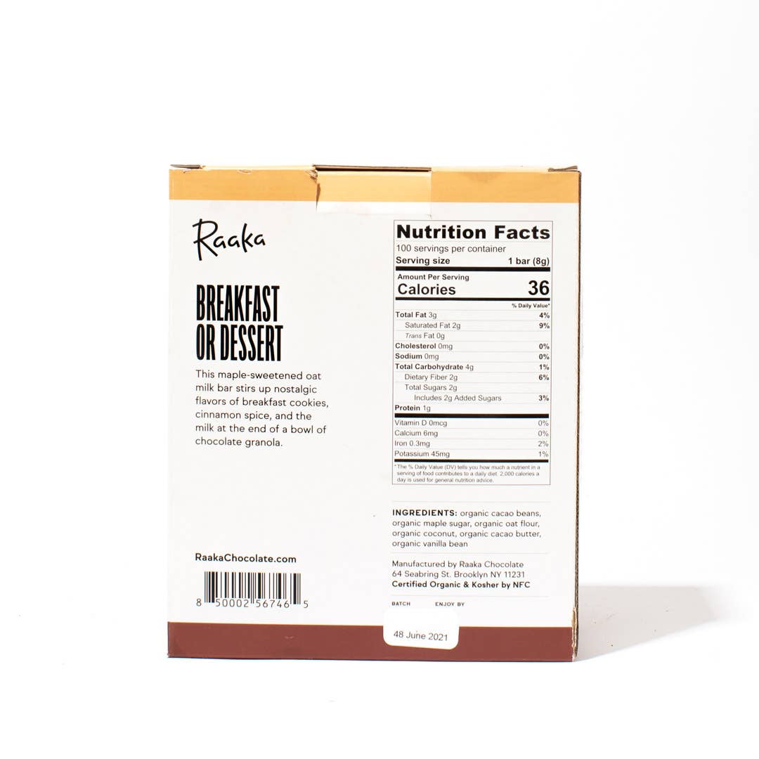 58% Oat Milk Mini Chocolate Bars