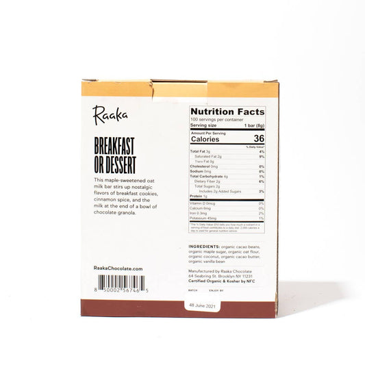 58% Oat Milk Mini Chocolate Bars
