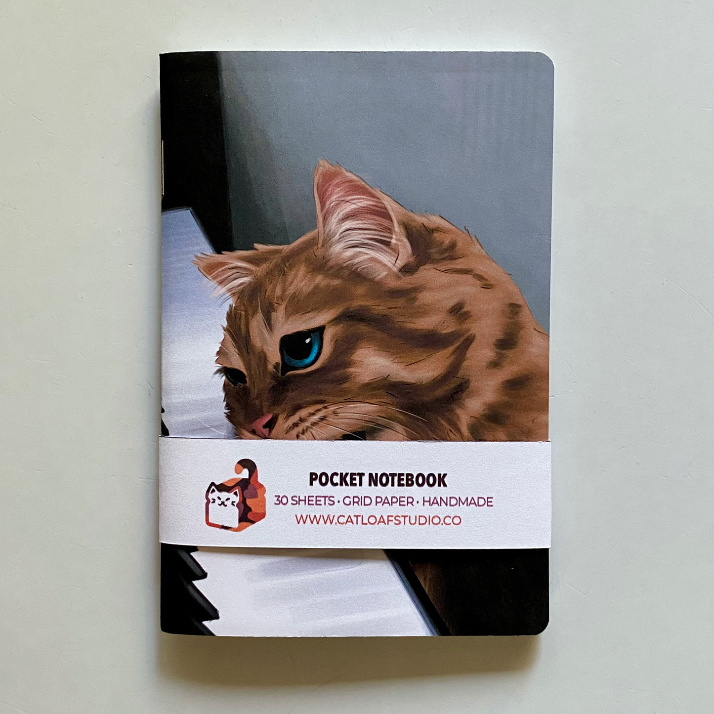 Meowzart Pocket Notebook