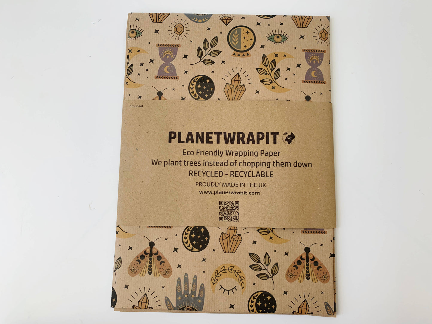 Spellbound Recycled Kraft Wrapping Paper Gift Wrap