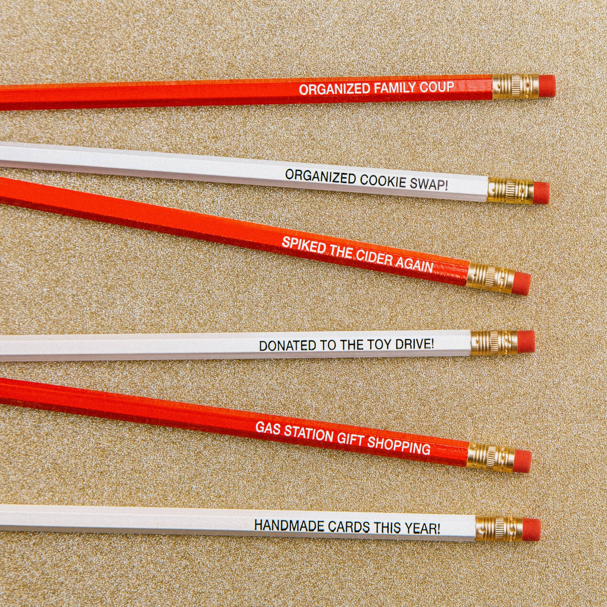 Naughty or Nice Pencils | Holiday Pencils | Christmas Gift