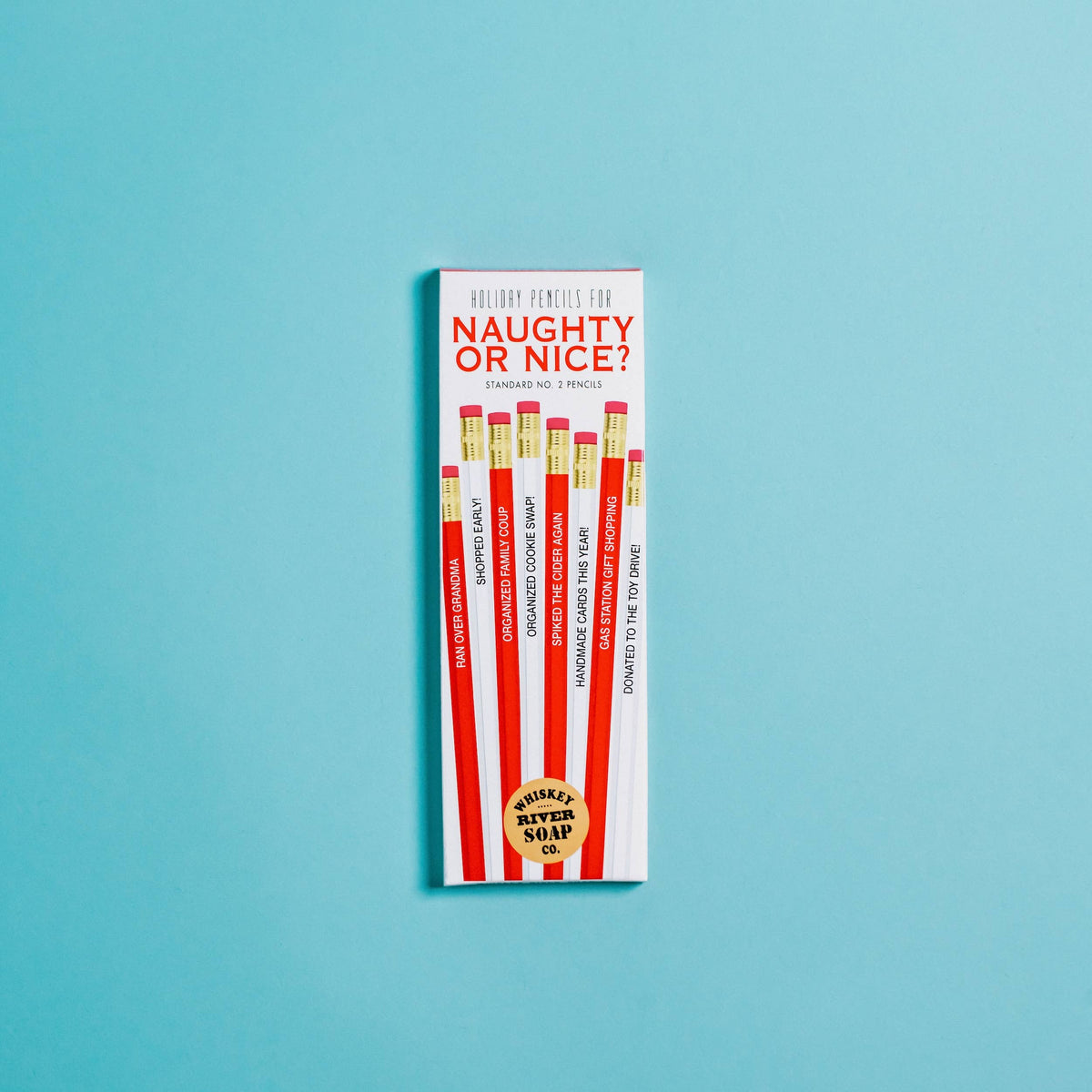 Naughty or Nice Pencils | Holiday Pencils | Christmas Gift