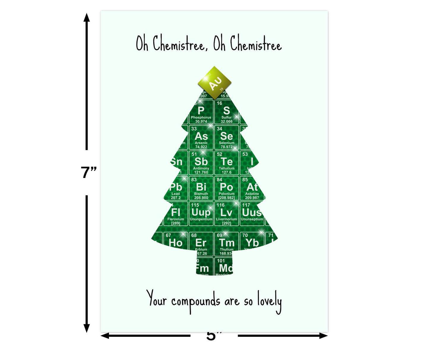 ChemisTree Christmas Cards