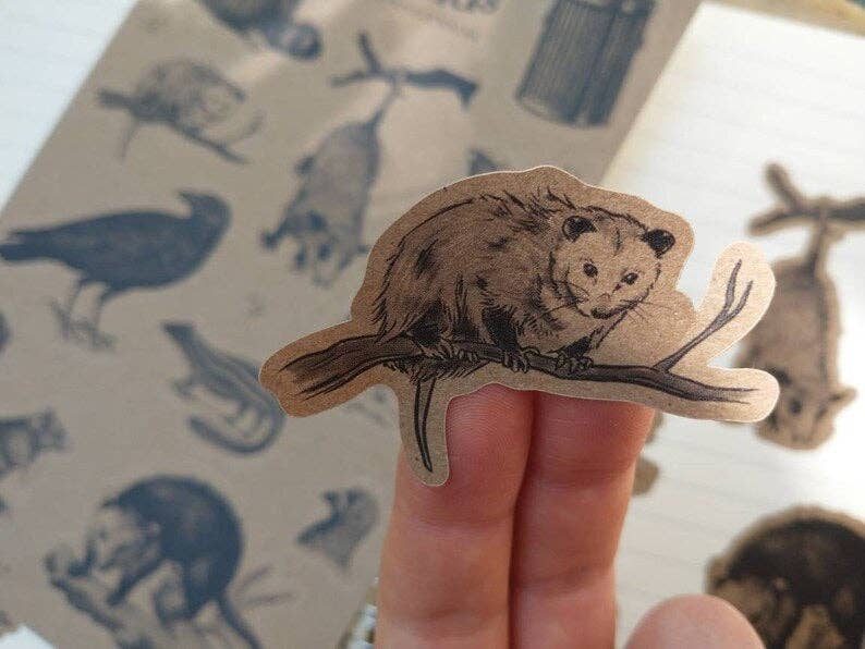 Trash Friends Vintage Sticker Sheet