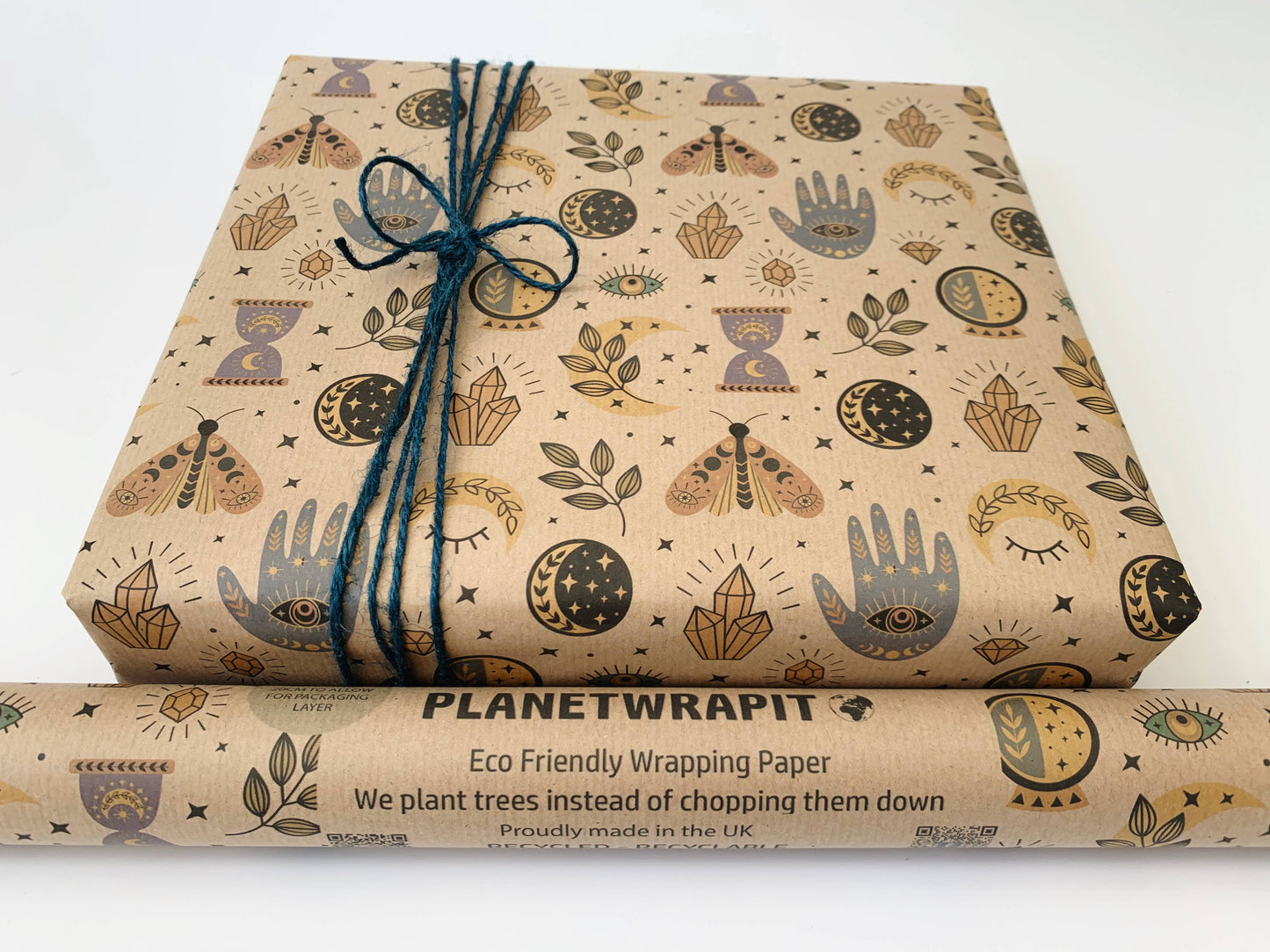 Spellbound Recycled Kraft Wrapping Paper Gift Wrap